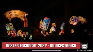 Basler Fasnacht 2022  Morgestraich [upl. by Aienahs]