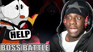 A BATTLE CUPHEAD CANT WIN  CUPHEAD VS DEATH BOSS BATTLE ANIMATION [upl. by Tak]