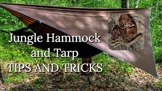 Pathfinder Jungle Hammock and Tarp Spring SALE with simple tips tricks and mods [upl. by Hgierb134]