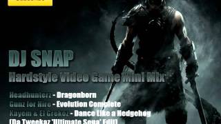 HARDSTYLE VIDEO GAME REMIXES  Skyrim  Starcraft 2  Sonic The Hedgehog [upl. by Airdnola457]