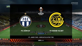 FIFA 23  FC Zürich vs FK BodøGlimt  Europa League Group Stage  Full Match [upl. by Mavilia28]