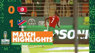 HIGHLIGHTS  Tunisia vs Namibia MD1  ملخص مباراة تونس ونامبيا TotalEnergiesAFCON2023 [upl. by Odarbil]