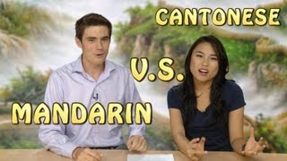 Mandarin VS Cantonese Feat Carmen from OTGW  Learn Chinese Now [upl. by Auhsohey141]