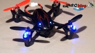 Hubsan X4 H107C video review NL [upl. by Annis]