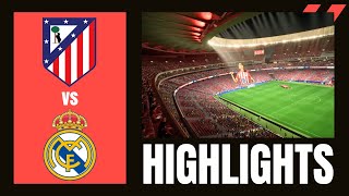 Atletico Madrid vs Real Madrid Highlights  LaLiga 202425 [upl. by Taran]