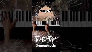 TheFatRat  Xenogenesis Outro Song piano shorts [upl. by Nemrac]