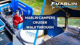 Marlin Campers Cruiser walkthrough [upl. by Eldwen18]