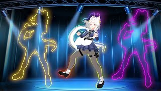 Maid FILIAN does the RPG dance  BUT MAKE IT NEON [upl. by Atoel177]