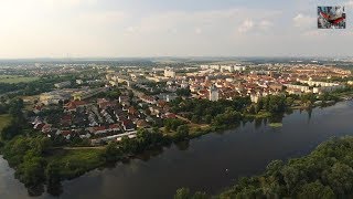 ➤ Luftaufnahme von SchwedtOder Landkreis Uckermark in Brandenburg [upl. by Isewk]