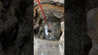 Clearing a mainline blockage plumbing plumber draincleaning drain plumbproud bluecollar short [upl. by Antonio423]