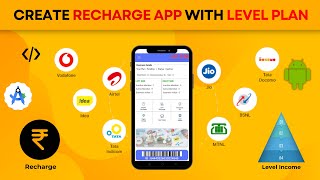 Build Your Own Recharge App With Level Income  Create A Recharge App With A Level Plan [upl. by Boar]