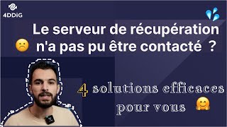 Solutions Le serveur de récupération na pas pu être contacté Macbook [upl. by Niwde134]