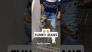 Funky jeans 🤩 shorts bluezboutique [upl. by Enileoj]