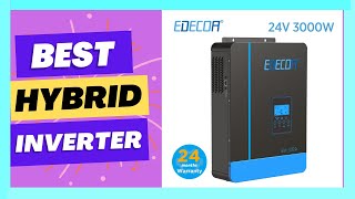 EDECOA 3000W Hybrid Solar Inverter [upl. by Minny]