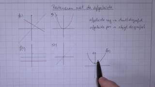 VWO6wisAH17 Redeneren met de afgeleide [upl. by Darnoc]