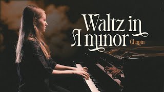 Chopin  Waltz in A Minor Soft melody on piano Classical piano music [upl. by Nesyrb899]