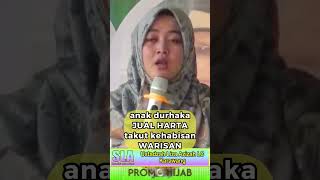 JANGAN SAMPAI PUNYA ANAK DURHAKA  Ustadzah Liza Azizah punya durhaka ortu wali nikah love [upl. by Savanna427]