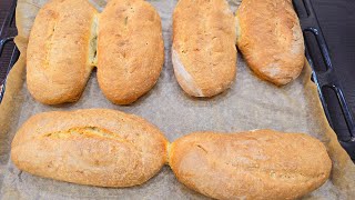 Easy Crusty French Bread [upl. by Seow]