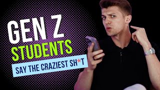 Teacher Reacts to Things Gen Z Students Do [upl. by Base]