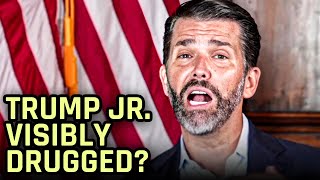 Rumors Fly About Trump Juniors Drug Use After Insane JD Vance Interview [upl. by Uahc]