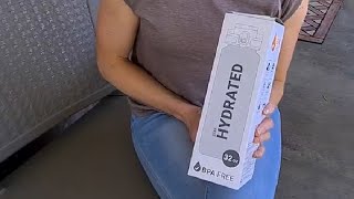 HONEST Review of Motivational Sports Water Bottle [upl. by Acirne332]