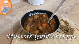 Mutters Gulaschsuppe aus dem Dutch Oven [upl. by Neela]