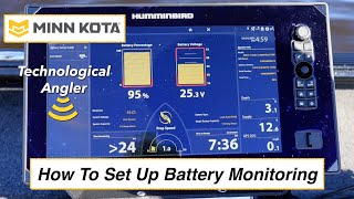 How To Set Up Minn Kota Quest Battery Monitoring \ Quest Trolling Motors \ The Technological Angler [upl. by Ruthven]