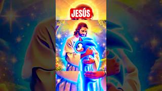 Sonic Va Al Cielo Con Jesus 🩵 sonic comedia [upl. by Lily]