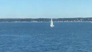 FERRY ⛴ TRIP DENMARK 🇩🇰 TO SWEDEN 🇸🇪 BEAUTIFUL SUMMER ENJOY SUMMER HOLIDAYS ⛴ [upl. by Haniraz]