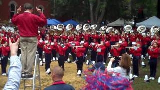 Ole Miss Band Grove 10102009 Dixie With Love [upl. by Eisyak103]