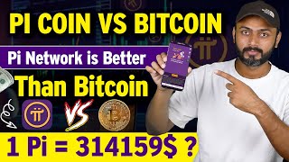 Pi Coin vs Bitcoin  Pi Coin Price 2030  Pi Network Mainnet Launch  Pi Coin News  Pi Network KYC [upl. by Aenat]