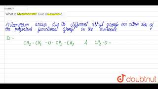 What is Metamerism Give an example [upl. by Nilpik]