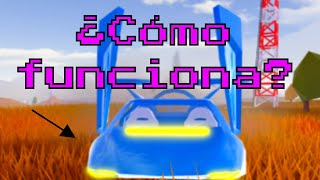 Explicando como funciona el Drone  ROBLOX Jailbreak [upl. by Aicargatla194]