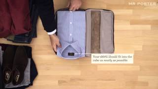 How To Pack With Tumi  MR PORTER [upl. by Gun]