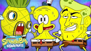 SpongeBobs CRAZIEST Transformations  30 Minute Compilation  SpongeBob [upl. by Wickman]