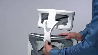 Astride Ergofit Office Chair Installation Video [upl. by Debera]