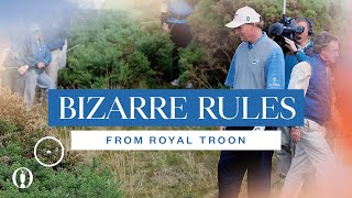 Bizarre Rules Situations at The Open  Rules from Royal Troon [upl. by Hametaf336]