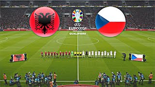 ALBANIA vs CZECH REPUBLIC  UEFA EURO 2024 QUALIFYING [upl. by Aiyekal942]