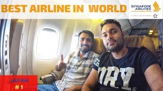 Delhi to Singapore  Singapore Airlines  Worlds BEST Airline  Immigration Questions [upl. by Adriell]