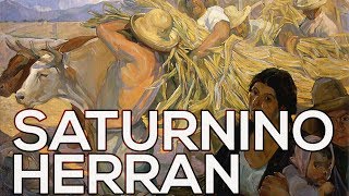 Saturnino Herran A collection of 53 works HD [upl. by Abih145]