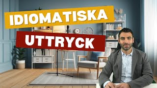 SVÅRAST MED SVENSKA idiomatiska uttryck [upl. by Kcirneh]