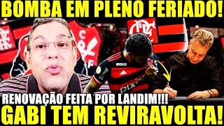 PANTÃO BOMBA NO FERIADO REVIRAVOLTA GABIGOL RENOVAÇÃO TEM CONTRATO FEITO POR LANDIM NAÇÃO EXPLODE [upl. by Anuahs709]