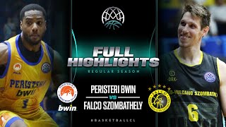 Peristeri bwin v Falco Vulcano Szombathely  Full Game Highlights  BasketballCL 202324 [upl. by Adrea]