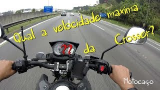 VELOCIDADE MAXIMA XTZ 150 CROSSER  Top Speed Yamaha [upl. by New]