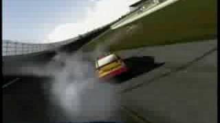 Nascar 09 Crash Compilation PREVIEW [upl. by Anemij]