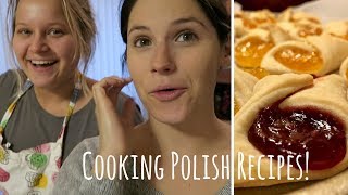 How To Make Pierogi and Kolaczki Polish Cooking Recipes  Vlog [upl. by Yerhpmuh419]