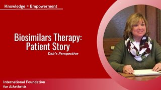 Biosimilars Therapy Story Debs Perspective [upl. by Haleak476]