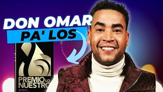 DON OMAR VUELVE A LOS PREMIOS 🤩 [upl. by Older27]