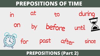 Prepositions of Time in English Grammar [upl. by Seth913]