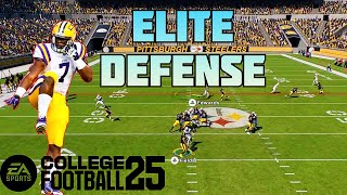 How to Play Lockdown DEFENSE🎮💪 COLLEGE FOOTBALL 25 Elite defense tips [upl. by Quackenbush]